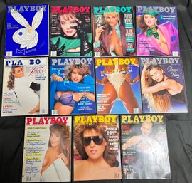 PLAYBOY MAGAZINE LOT 1987 YEAR MONTHLY ISSUES