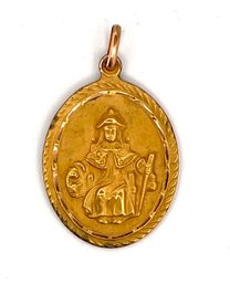 10k SOLID YELLOW GOLD RELIGIOUS PENDANT NECKLACE 5.3 GRAMS NECKLACE CHARM FINE JEWELRY
