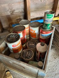 GETTY OIL CANS