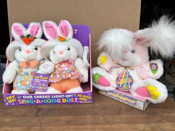 Easter Bunny Stuffed Rabbits
