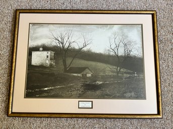 FRAMED 'EVENING AT KEURNERS' BY ANDREW WYETH