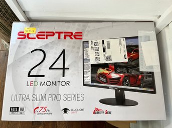 Unopened SCEPTRE 24' LED Monitor