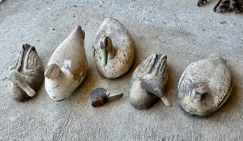GROUP OF ANTIQUE DUCK DECOYS