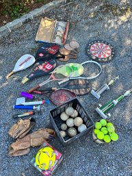 LARGE LOT OF SPORTING EQUIPMENT