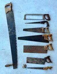 LOT OF ASSORTED SAWS