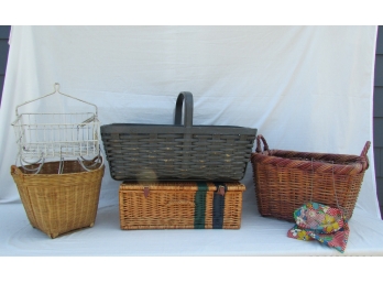 Lot Of Various Baskets