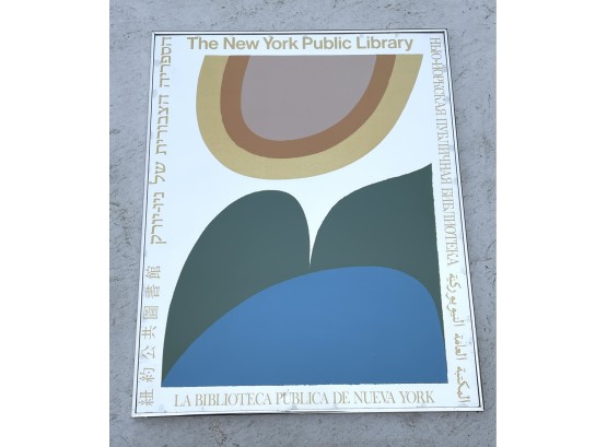 Vintage New York Public Library Poster