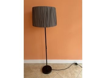 Modern Contemporary Floor Lamp With Gray Shade