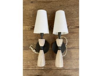 Pair Of Mitzi By Hudson Valley Lighting Wall Sconces