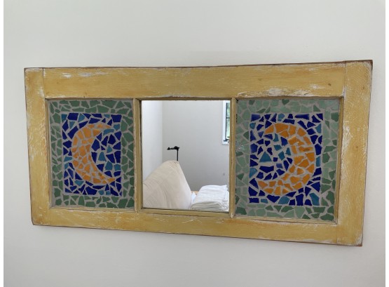 Mosaic Moon Theme Mirror