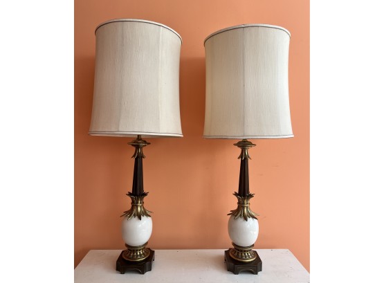 Pair Epic Mid Century Lamps