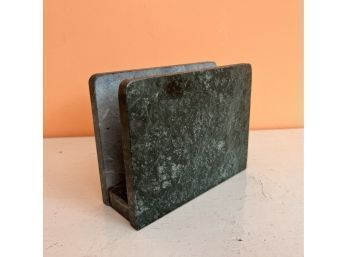 Marble Bookend / Napkin Holder