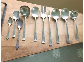 10 Pieces Flatware Inc. Spoon Mkd. Ritz Carlton New York