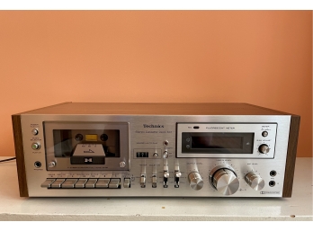 Like New! Vintage Technics Stereo Cassette Deck