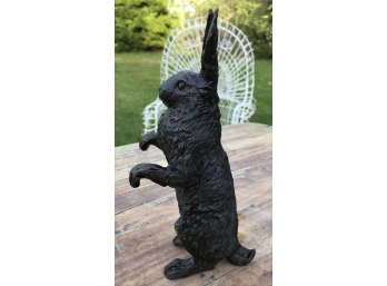 Bronze / Iron Standing Rabbit