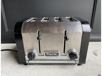 Viking Professional Stainless Steel 4 Slice Toaster