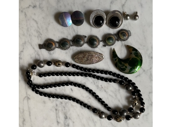 Group Vintage Eclectic Jewelry