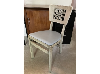 Vintage Carved Folding Chair