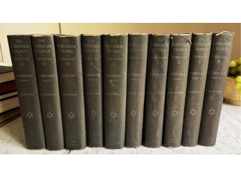 1916 Babylonian Talmud Vol. 1-10 New Talmud Publishing Co.