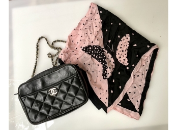 Chanel Purse Bag & Japanese Silk Scarf - Lets Play Dress Up!