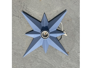 Wall Or Ceiling Flush Mount Star Form Fixture