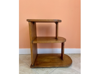 Vintage Art Deco Book Stand, End Table