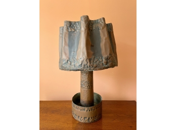 Vintage Arts & Crafts Copper Lamp