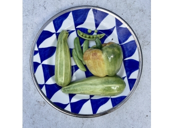 ESTE Ceramiche For Tiffany & Co. Ceramic Vegetable Plate