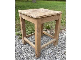 Small Low Pine Table