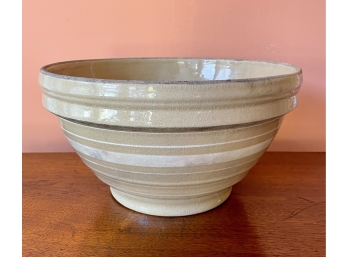 Large Vintage Creamware Bowl