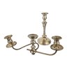 S. Kirk & Son Empire-Style Pair Of Sterling Silver 3-Light Candelabra/Candle Holder