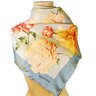 Valentino Multicolor Floral Silk Scarf