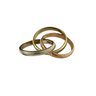 14k Yellow, White & Rose Gold All In One Ring Marked JBM