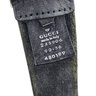 Unisex Gucci GG Black Logo Belt 90/36