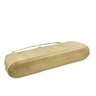 Fendi Cream Python Clutch With Collapsible Chrome Handle