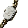 14k Gold Art Deco Edelstahl Boden Women's Watch