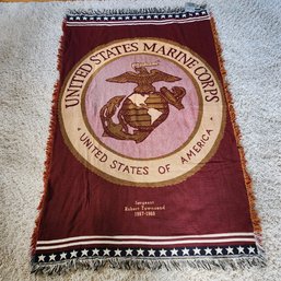 Masterweave Blanket Designed For US Marine Corps