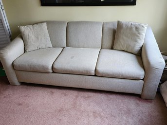Rowe Slipcover Bench Cushion Sofa