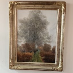 Mathew Hillier' Autumn Walk' Oil Painting 24' X 18'