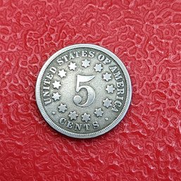 1867 United States Five Cents Coin