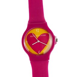 Agatha Ruiz De La Prada Pink Watch For Kids