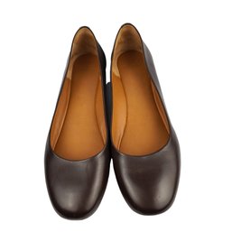Givenchy Brown Leather Ballet Flats