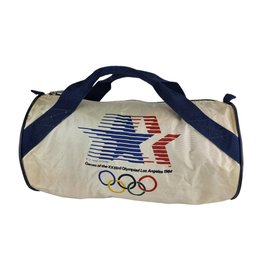 1984 Summer Olympics Games Los Angeles Souvenir Mini Gym Bag