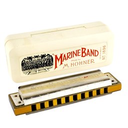 Hohner Marine Band 1896 Harmonica Made In Germany