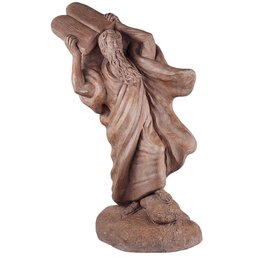 Sculpture Of Moses Holding The Ten Commandments 22' Tall