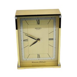 Seiko, Japan Westminster-Whittington Quartz Table Clock