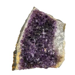 Genuine Amethyst Quart Crystal Cluster Mineral