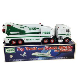 Hess 1999 Toy Truck & Space Shuttle With Satellite 1 0f 2