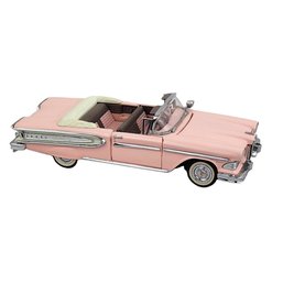 Franklin Mint 1958 Pink Fort Edsel Citation Convertible Die Cast Metal Car