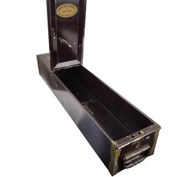 Vintage Remington Sherman Safe Deposit Storage Metal Box 22' X 4.75'